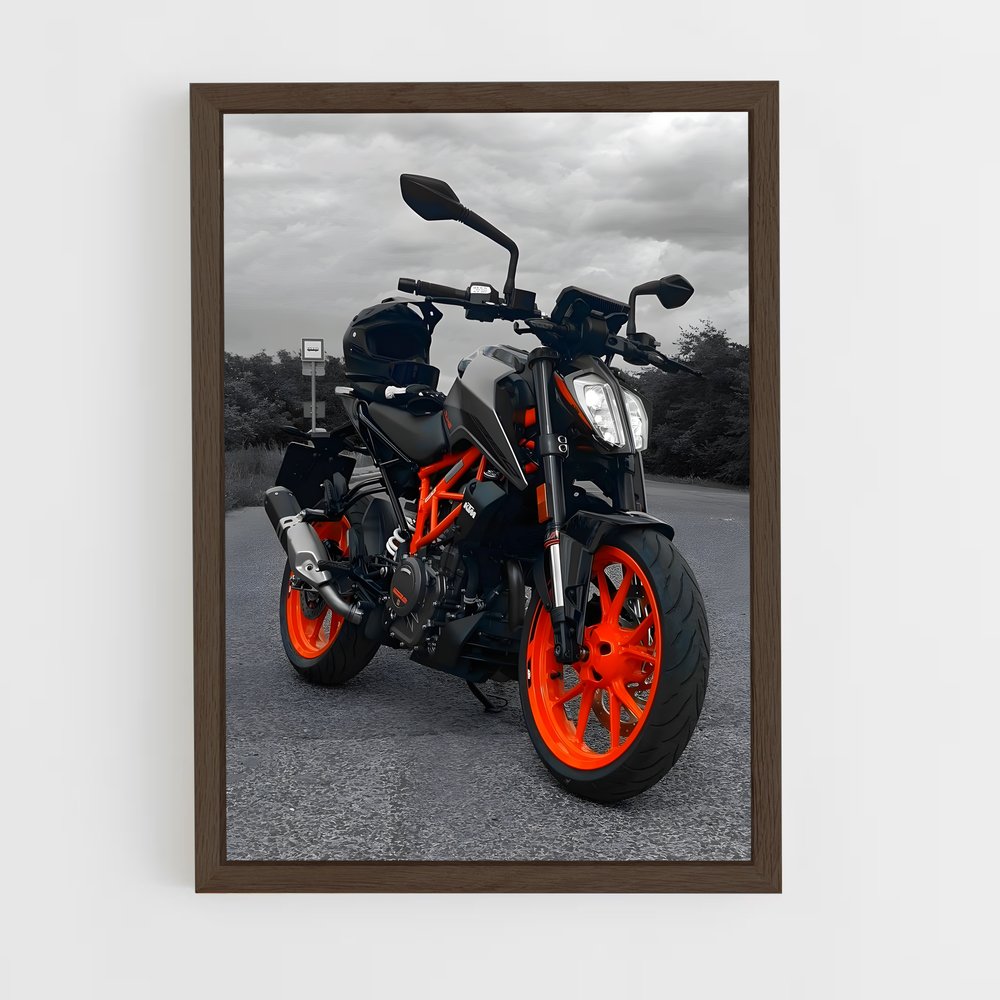 Poster grand duc – affiche KTM Moto (vue 5)